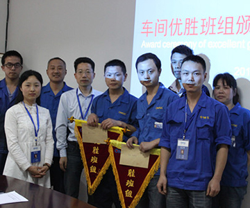 推行6SRQA月考评制度，赢博官方网站车间管理水平再上新台阶